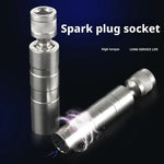 14mm 16mm Spark Plug Socket Wrench Adapter Auto Car Repair Nozzle Spark Plug Disassemb close-up view