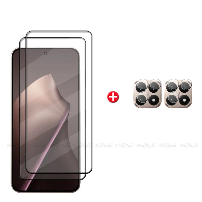 6-in-1 For Xiaomi 17 Glass Xiaomi 17 Tempered Glass Phone Protective Full Cover Glue alternate view