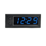 3 in 1 Car Temperature Clock Voltmeter | Luminous Digital Gauge for 12V Vehicles alternate view