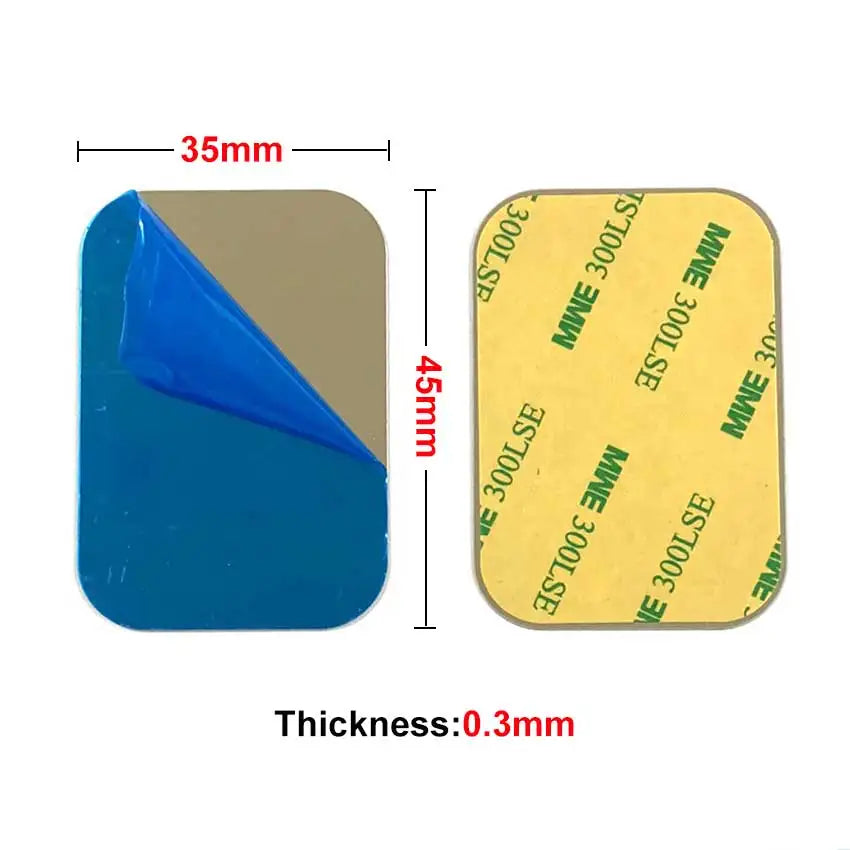 JCD 10PCS Metal Plate Sticker Disk for Magnetic Car Phone Holder | Universal Iron Sheets detail view