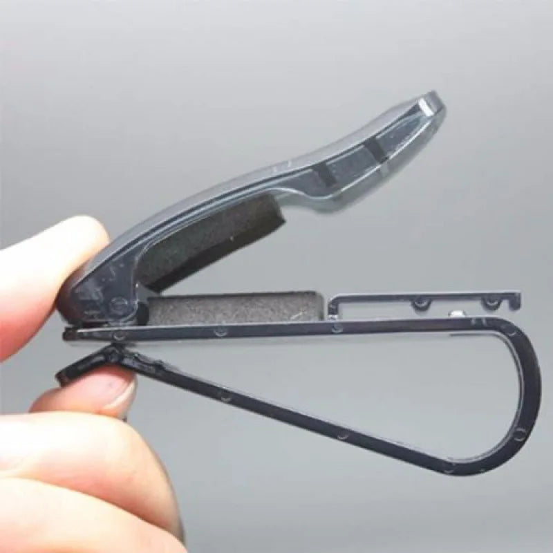 Universal Car Auto Sun Visor Glasses Box Sunglasses Clip Card Ticket Holder Stand Fasten detail view