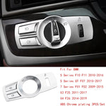 For BMW 5 6 7 5GT X3 X4 X5 X6 Headlight Switch Button Cover Engine Start Stop Switch Dec detail view