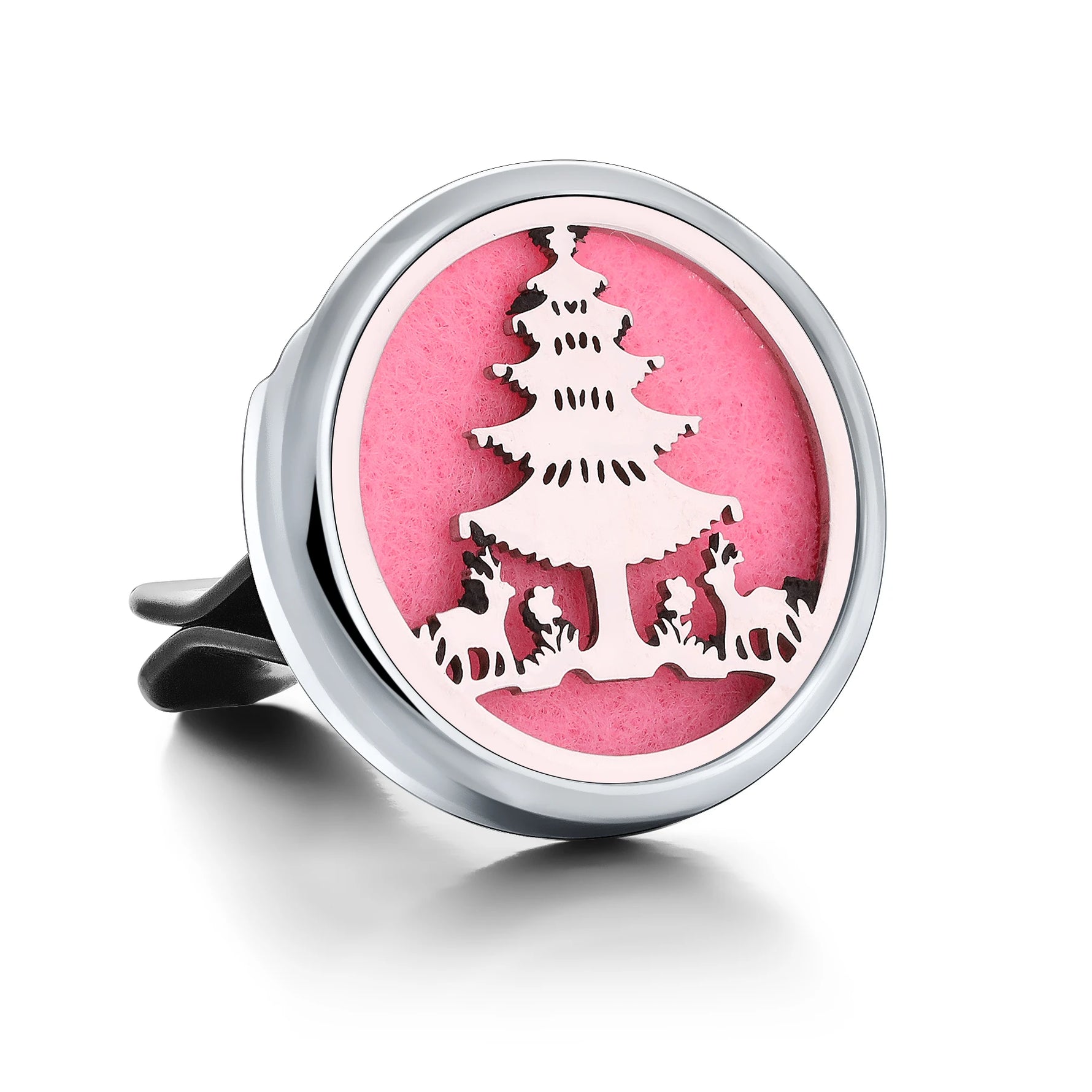 Refillable Car Air Freshener Diffuser Clip | Auto Vent Aromatherapy close-up view