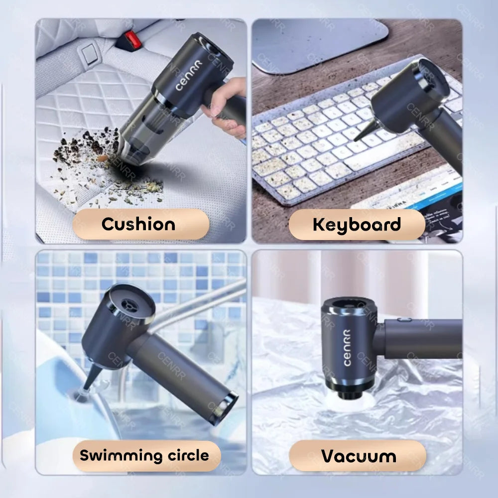 CENRR 210000PA Mini Car Vacuum Cleaner | Wireless Handheld Portable Vacuum alternate view