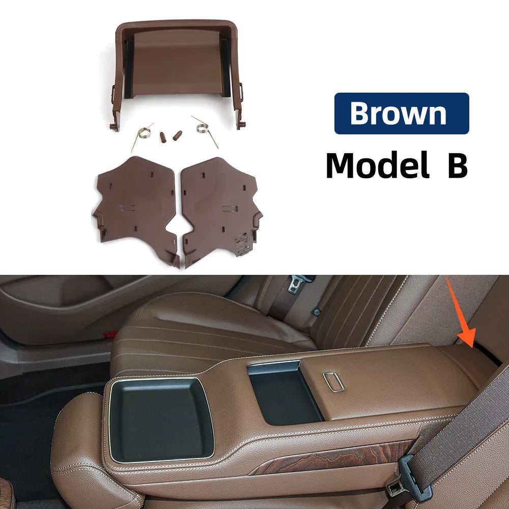 21392022073D92 Rear Armrest Box Cover Back Seat Armrest Bracket Armrest Box Cover Plate For Mercedes-Benz W213 E-Class E260 E300