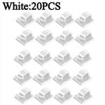Car Cable Clamp Accessories Guiding Line Self-adhesive Line Management Clips Wiring additional angle