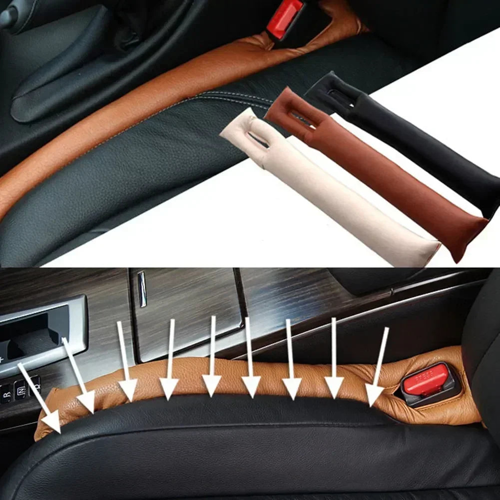 Car Seat Gap Filler Organizer close-up view