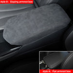 Central Control Armrest Storage Box leather cover Interior Accessories Fit For Geely alternate view