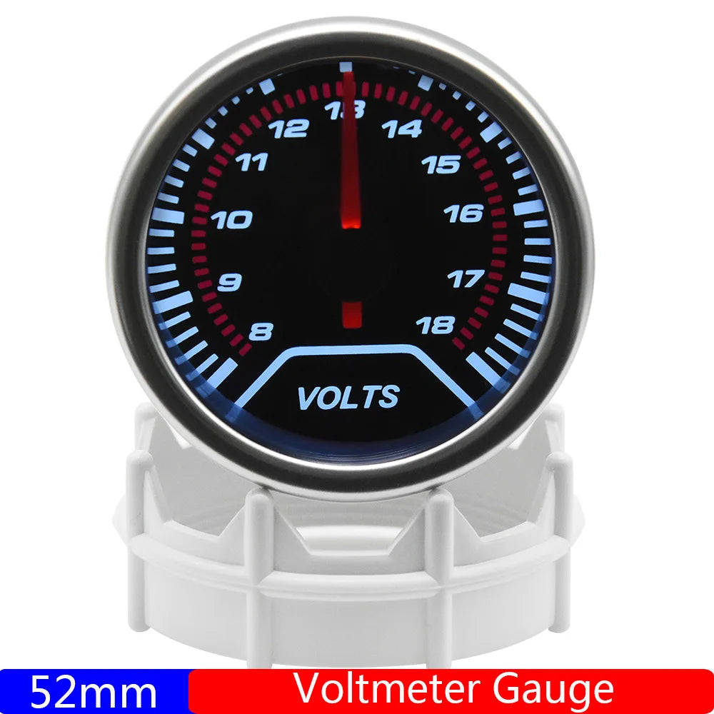 2" 52mm Car Turbo Boost Gauge Set | 12V Smoked Lens Gauges for Gasoline Cars lifestyle view