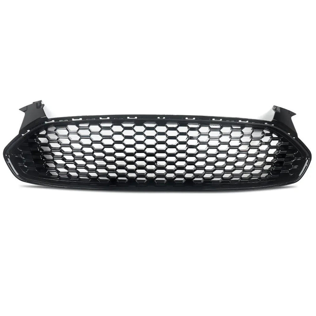 Honeycomb Front Bumper Grille Fit For 2013-2017 Ford Fusion Racing Grills Mesh Replace Car Accessories Guard Protector Cover