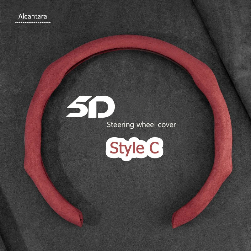 NAPPA Leather Car Steering Wheel Cover No Smell Thin For Lexus ES LS UX RX NX LC IS GX RZ RC F CT GS HS SC Breathable Auto Parts