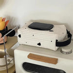ins car tissue box hanging cartoon car seat back tissue hanging bag baby stroller wet tissue storage bag