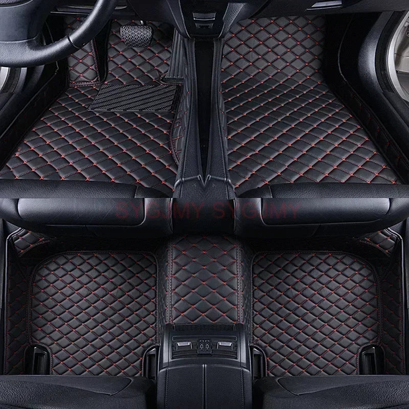 Custom 3D Car Floor Mats for Ford Explorer 5 Seat 2016-2020 Focus 2018-2023 2012-2017 lifestyle view