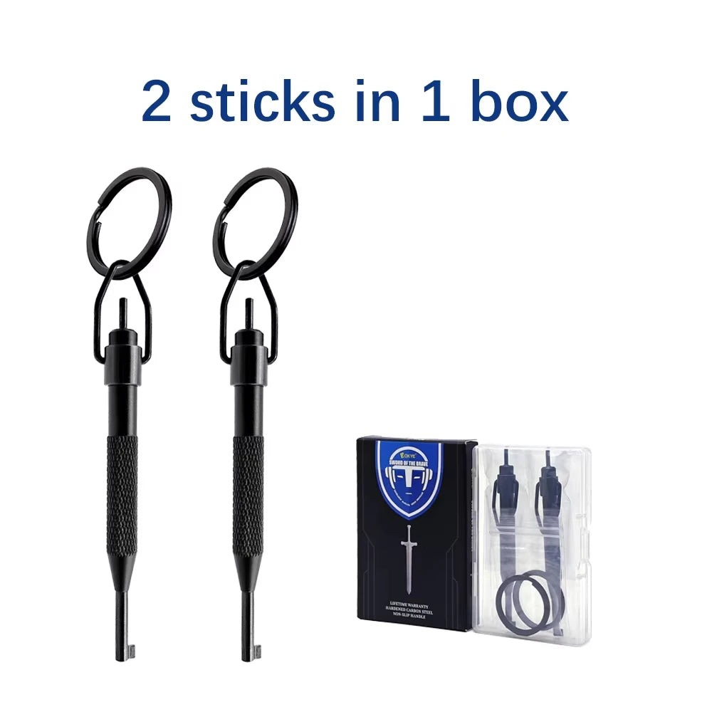 Rotating Release Tool: Stainless Steel + Aluminum Alloy, with Key Ring, Fits All Stan alternate view