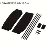 Car Window Shades 2pcs Universal Foldable Sun Visor UV Protection additional angle