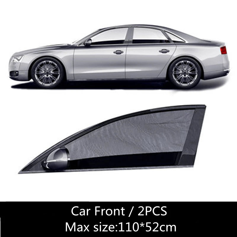 Car Side Window Sunshade Mesh Panels 2 Pack alternate view