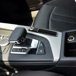 Carbon Fiber Car Interior Gear shift buttons Panel Door Armrest Reading Light Cover Trim Stickers Accessories for Audi A4 A5 B9