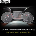 For Alfa Romeo Stelvio Giulia 2015+ Car Interior Instrument Panel Dashboard Membrane alternate view