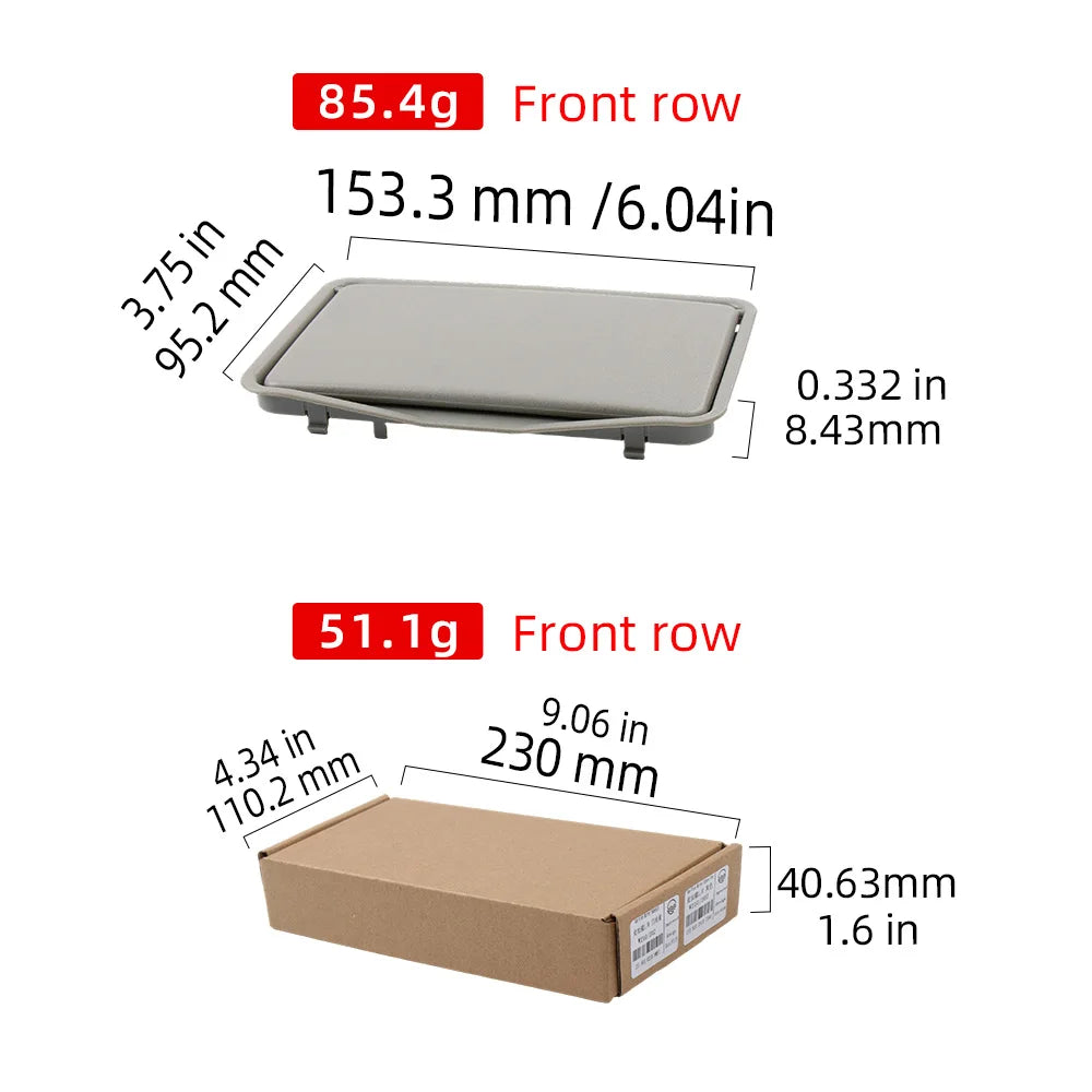 For Mercedes Benz C Class W202 1993-2000 E Class W210 1995-2002 Car Interior Sun Shade Visor Makeup Cosmetic Mirror Cover
