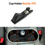 Car Center Console Cup Holder Assembly Drink Holder Buckle Cigarette Lighter for Pors alternate view