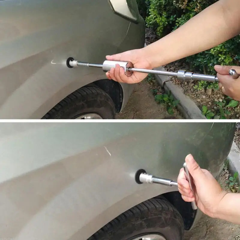 Universal Car Dent Puller Metal Dent Repair Tool 10pcs Car Dent Repair Tool Kit Powerful Auto Dent Remover Large Small Dents