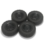 4PCS 73mm 5mm Hex 1/12 RC Car Crawler Off Road Rubber Tires Wheel for MN99 MN98 MN82 alternate view