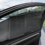 Retractable Car Side Sunshade | UV Blocking Mesh Curtain for Front or Rear Windows alternate view