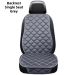 Car Seat Cushion Cover Universal Winter Warm Rear Seat Protector Three Piece detail view