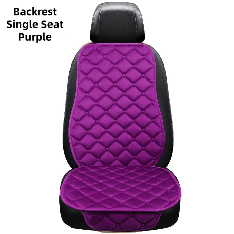 Car Seat Cushion Universal Winter Warm Rear Seat Cover lifestyle view