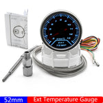 2" 52mm Car Turbo Boost Gauge Set | 12V Smoked Lens Gauges for Gasoline Cars alternate view