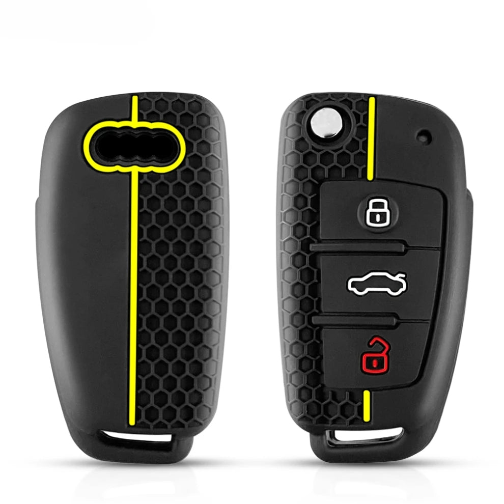 For Audi A4 B7 A6 C5 C6 A1 A3 8P TT Q3 Q2 Q7 TTS R8 S3 S6 RS3 RS6 Accessories Silicone C detail view