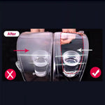 Helmet Visor Film Anti Fog Fit for Scorpion EXO-TECH EVO PRO Flip-Up Lens Anti Fog Fil close-up view