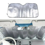 Car Front and Rear Sun Visors Car Windshield Summer Sun Protection Heat Insulation Wi alternate view