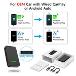 CarlinKit 5.0 C2Air Wireless CarPlay Android Auto Adapter for Car Wired to Wireless C alternate view