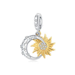 2025 New Hot Sale Original 925 Silver Charm Beads Fit Bracelet For Women Space astron lifestyle view