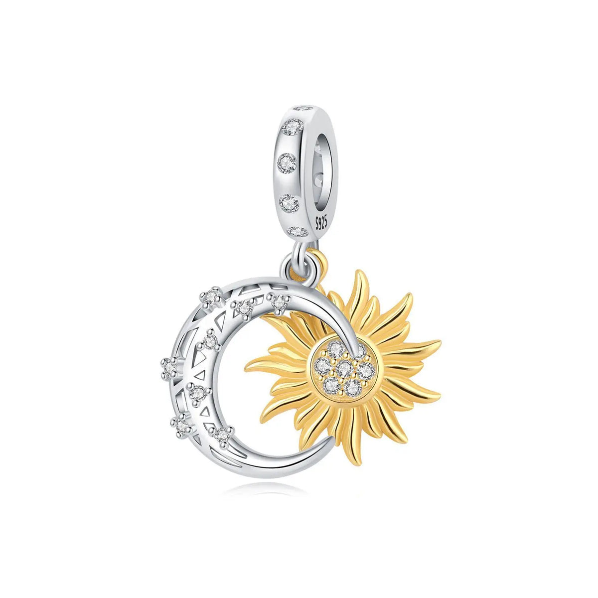 2025 New Hot Sale Original 925 Silver Charm Beads Fit Bracelet For Women Space astron lifestyle view