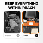 Multifunctional Car Seat Back Organizer Storage Bag
