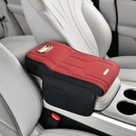〔Vic〕Car Armrest Cushion with Tissue Box & Storage Pocket - Memory Foam Arm Rest Pa additional angle