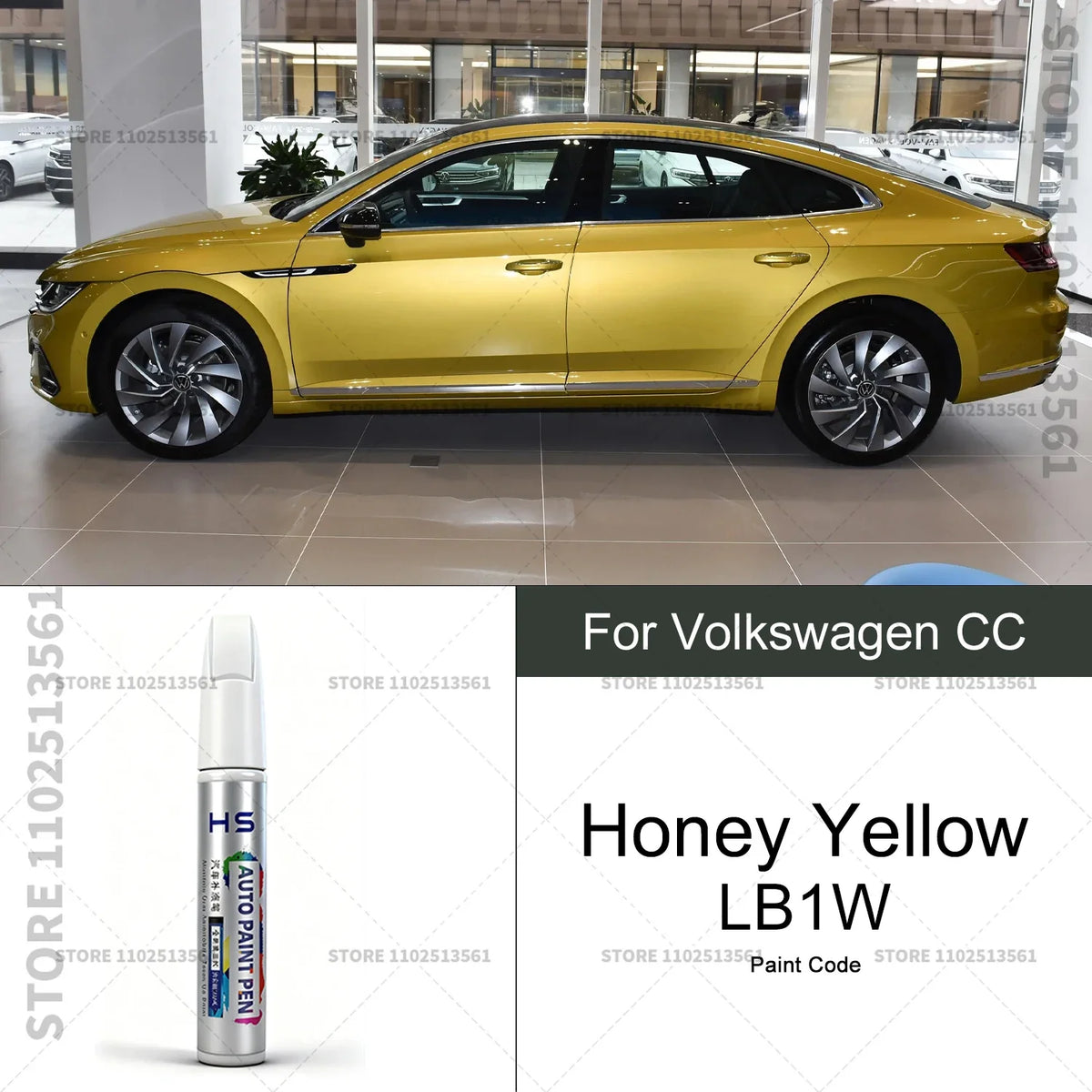 Car Paint Repair Pen For Volkswagen CC Touch Up Scratch Remover DIY Auto Accessories alternate view