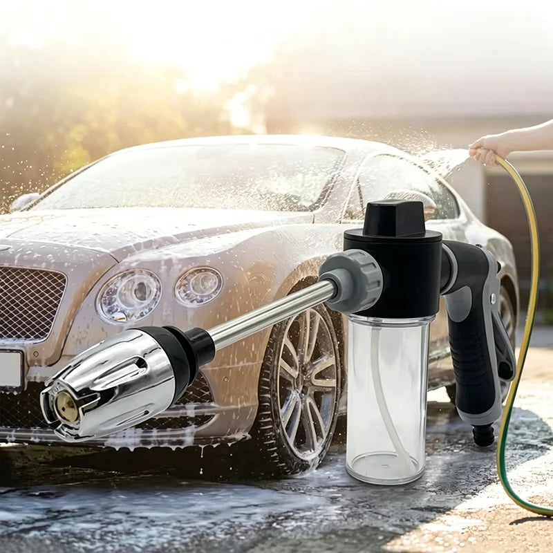 High Pressure Car Wash Water Gun Garden Water Pipe Nozzle, Multifunctional Watering Tool, Powerful Cleaning For Cars and Gardens