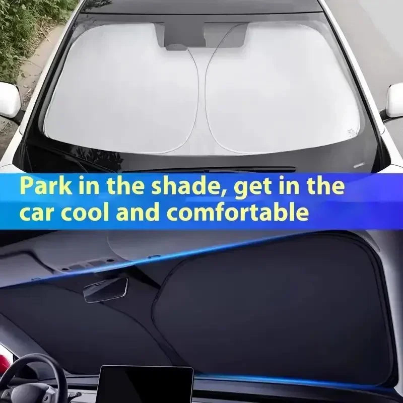 Windshield Sun Shade Cover for Car Dashboard alternate view