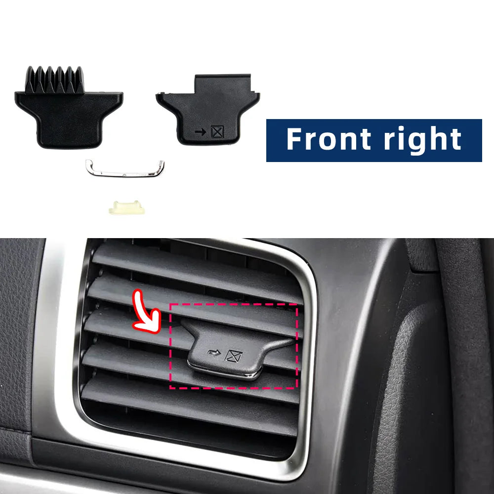 Car Air Conditioning Vent Replacement Tab Clip Dash Vent Outlet Tab Clip for Toyota Highlander 15-21 Auto Interior Accessories