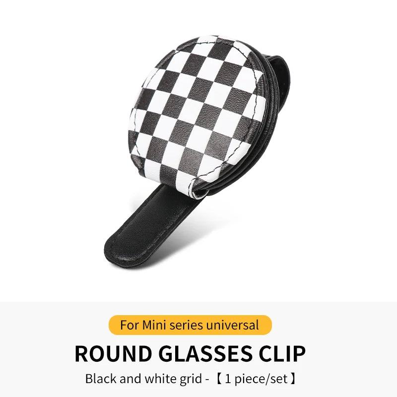 Car Glasses Case Sunglasses Holder For Mini Cooper F54 F55 F56 F60 R55 R56 R60 U25 F65 J01 Universal Storage Portable Clip