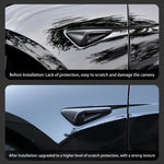 For New Tesla Model Y Juniper 2025+ ABS Carbon Pattern Side Camera Cover | Protecti additional angle