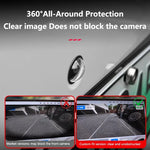 Universal Car Camera Lens Protector 2PCS Rear View Backup Camera Cover 360° Camera Protection Anti Scratch Waterproof