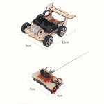 DIY RC Car Model Assemble Kit Mini Teaching Learning STEM Project Science Education A lifestyle view