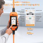feyree 4.3 Inch Touch Screen Portable EV Charger | 7kW 32A Smart WiFi for Tesla detail view