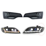 Car Styling Headlights +Taillight For Audi Q7 LED Headlight 2006-2015 Head Lamp DRL additional angle