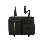 Car Backseat Organizer with Tissue Box – Multi-Pocket PU Leather Hanging Storage for lifestyle view