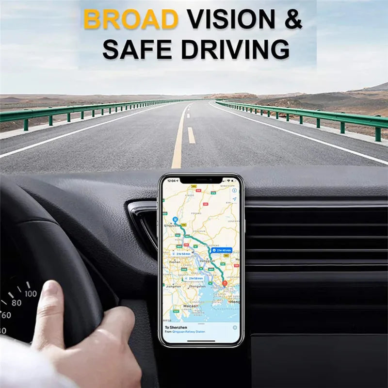 Magnetic Car Phone Holder with Air Vent Clip, 360 Degree Adjustable